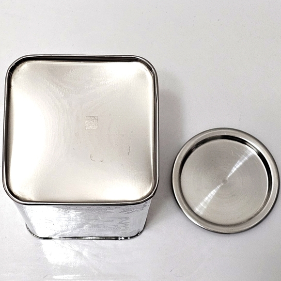 Vintage English Breakfast Coffee Steel Tin Canister & Lid - Picture 9 of 13